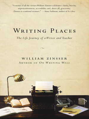 cover image of Writing Places